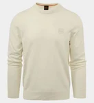 Hugo Boss Crew Neck Sweater Mens Light Beige