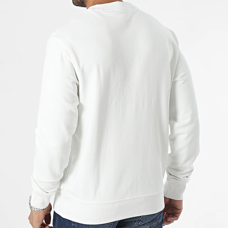 Hugo Boss Relaxed-Fit Sweatshirt Mens Natural