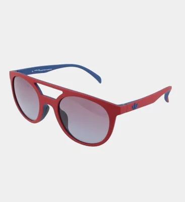 Adidas Sunglasses Unisex Red Dark