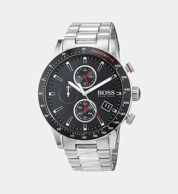 Hugo Boss Watch Mens Silver