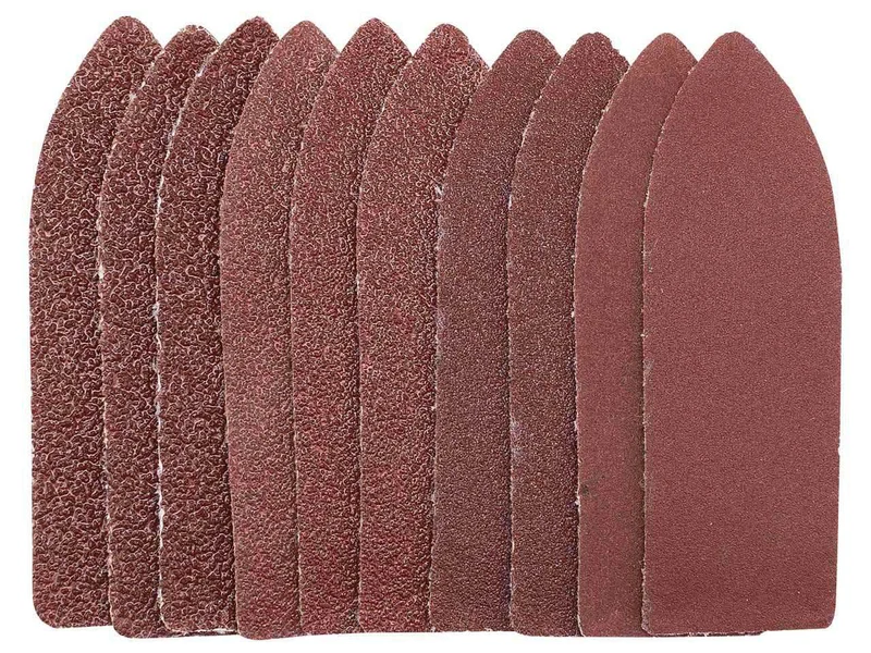 Draper APT152 Assorted Grit Hook/Loop Finger Sheets 67x67x22mm pk