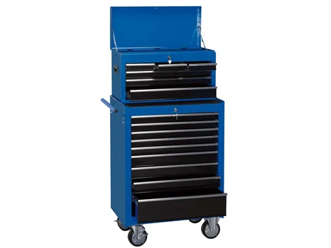 Draper RC9D/TC6D 26in Combination Roller Cabinet and Tool Chest 15 Drawer