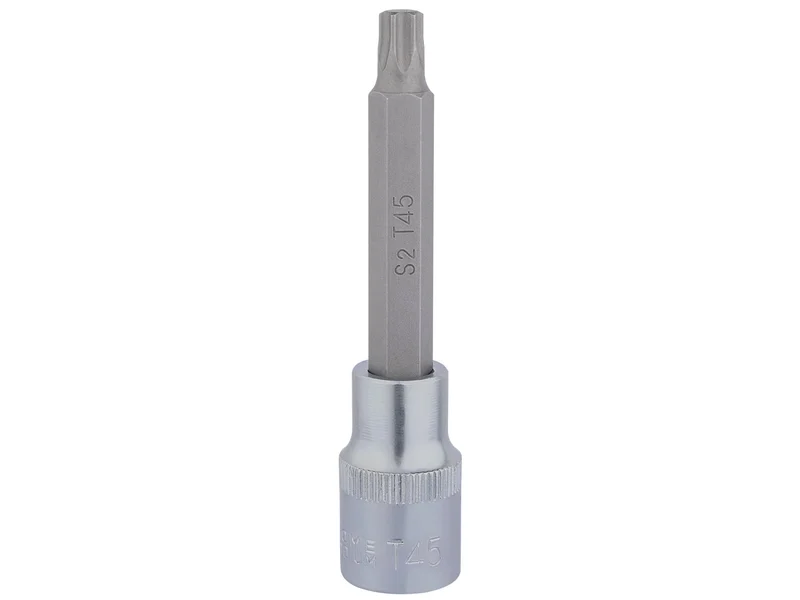 Draper Draper H-TX/B T45 x 100mm 1/2in Square Drive TX-STAR Socket Bit ...