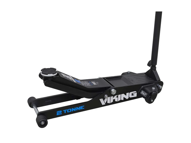 Sealey 2100TB Viking Low Entry Long Reach Trolley Jack 2tonne with Rocket Lift