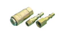 Draper ACK2 (3.8) 3 Piece Air Line Coupling Set 1/4 BSP