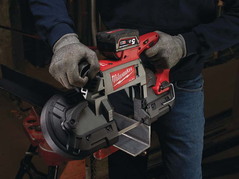 Milwaukee m18 deep store cut band saw