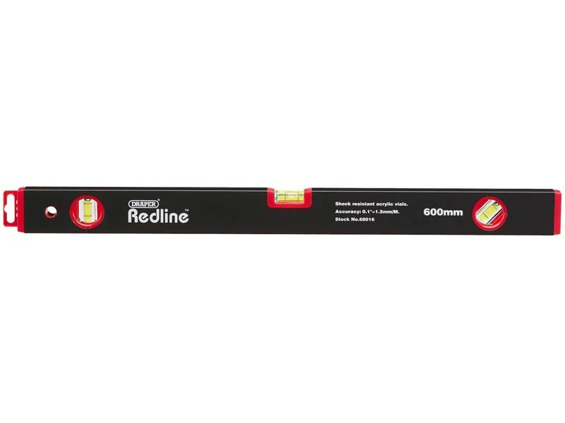 Draper Redline 68016 600mm Box Section Level