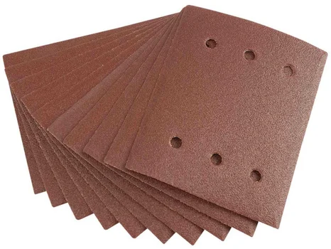 Draper 73524 Ten 115 x 145mm 80 Grit Aluminium Oxide Sanding Sheets