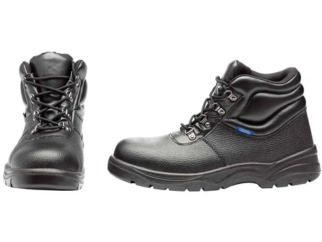 Draper CHSB Chukka Style Black Safety Boots Various Sizes Black