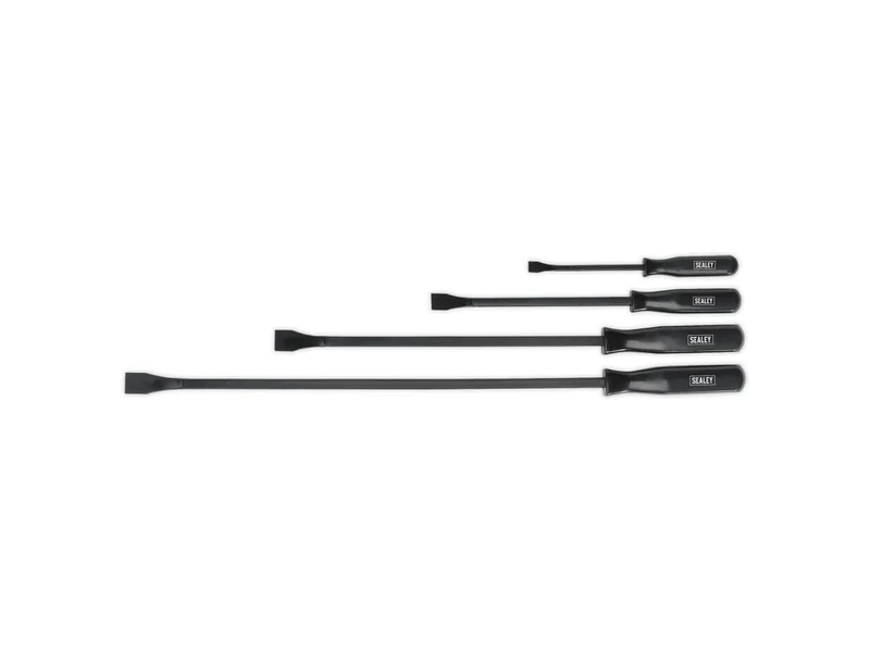 Sealey AK206 Chrome Vanadium Prybar Set 4 Piece