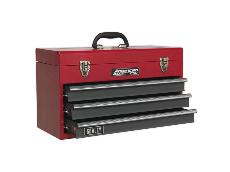 Sealey Ap9243bb Topchest 3 Drawer Portable With Ball Bearing Runners