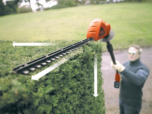 Black Decker Black Decker GTC1843L 18v Li ion Cordless Pole Hedge Trimmer