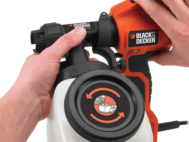 Black Decker Black Decker HVLP200 Hand Held Paint Spray Gun