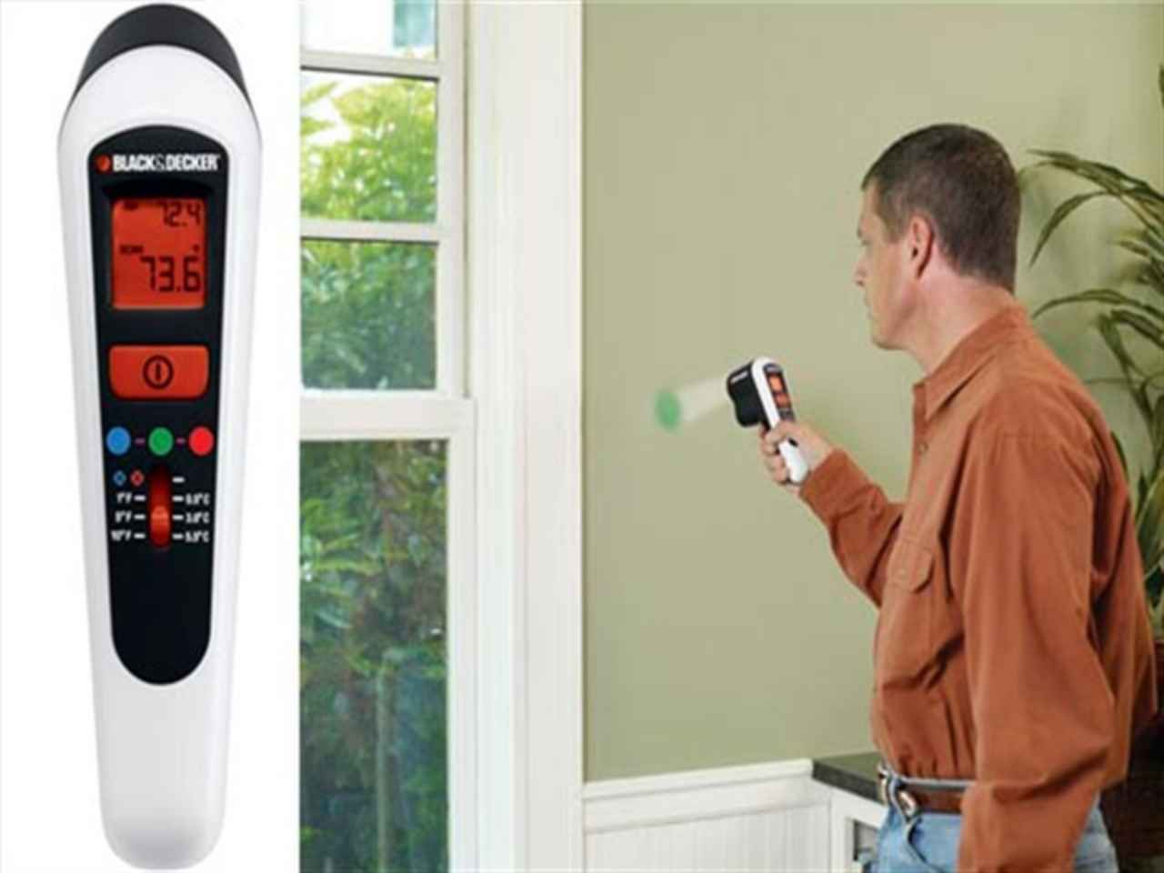 Black Decker AS148LK TLD100 Thermal Leak Detector