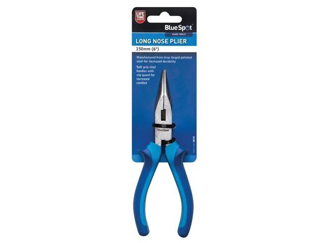 BlueSpot Tools B/S8192 Long Nose Pliers 150mm (6in)