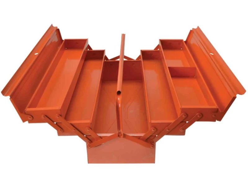 Bahco BAH3149OR Orange Metal Cantilever Toolbox 22in