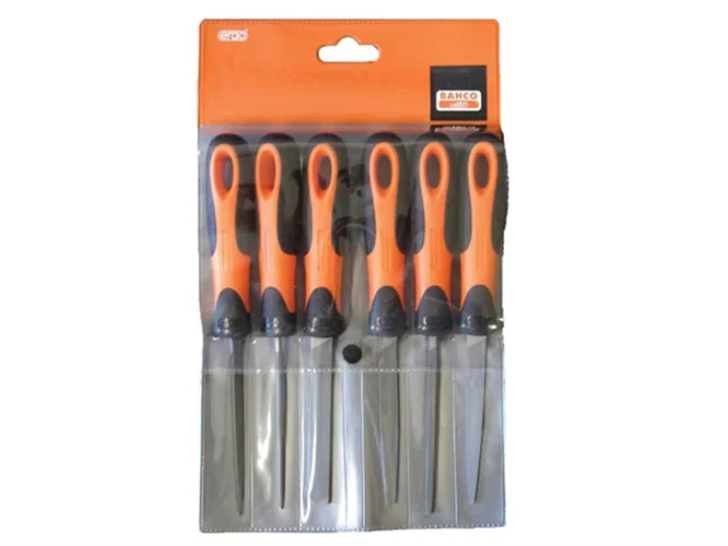 Bahco 1-476-04-3-2 ERGO File Set 6 Piece 100mm