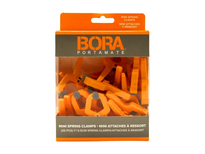 Bora BR-540520 Mini Spring Clamps 20pk