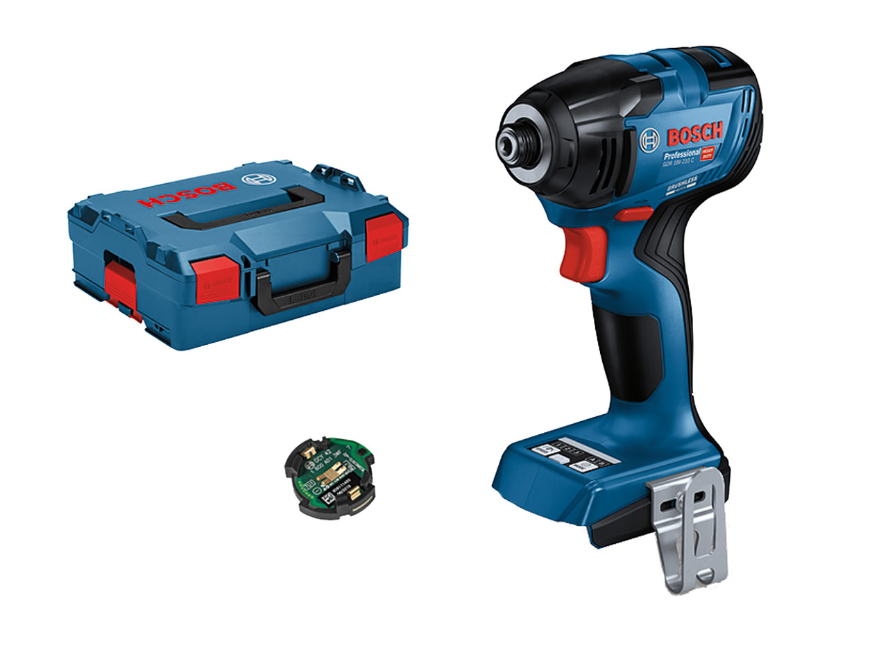 Bosch GDR18V210CCG 18V 1 4in Hex Brushless Impact Driver L Boxx