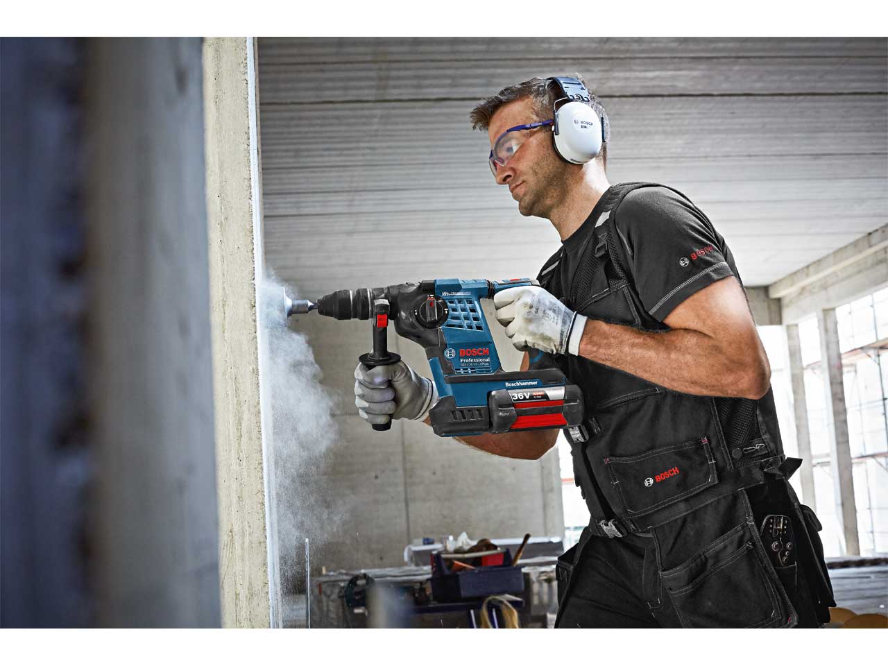 Bosch 36v clearance sds drill