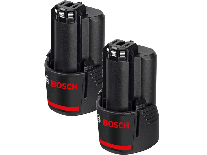 Bosch 108BLUE202 12V 2Ah Li-Ion COOLPACK Battery Twin Pack