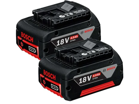 Bosch 18BLUE40x2 18V 4Ah Li-Ion Battery Twin Pack