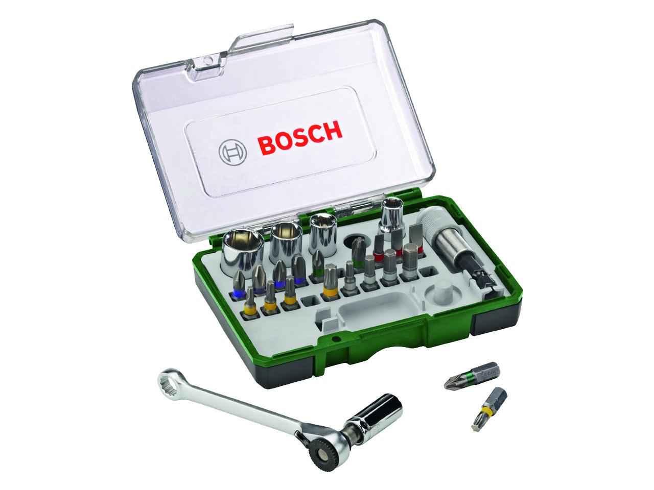 Bosch Bosch 2607017160 Ratchet Screwdriver Bit Socket Set 27pc ffx