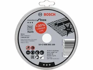 Bosch 2608603254  115mm x 22mm x 1mm Rapido Straight Inox Metal Cutting Disc 10pk