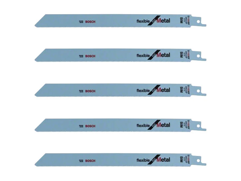 Bosch S1122EF Flexible for Metal Sabre Recip Saw Blades 5pk