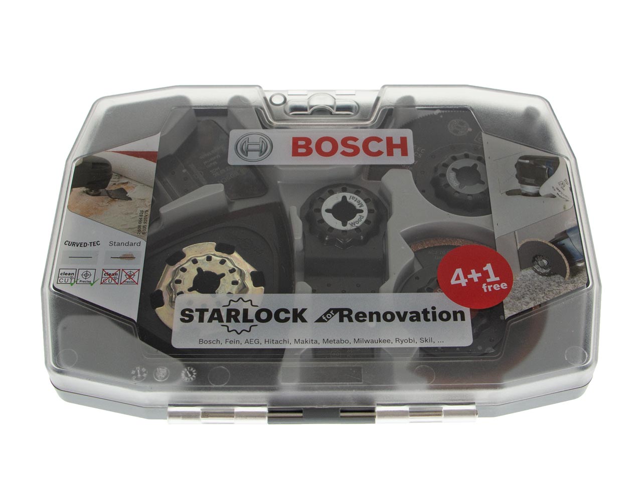 Bosch Bosch 2608664624 8pc Starlock Renovation Multi Tool Blade Set
