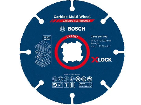 Bosch 2608901193 Multi Material Cutting Disc 125 x 1 x 22.23mm