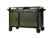 BUNKER B100-48MTGR 14 Drawer 1430mm Green Multi-Functional Tool Cabinet