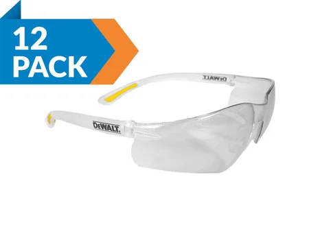 DeWalt DPG52-1Dx12 Contractor Pro-Clear Safety Glasses 12pk