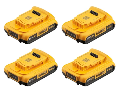DEWALT DCB183/4 18V 2Ah XR Li-Ion Battery 4 Pack