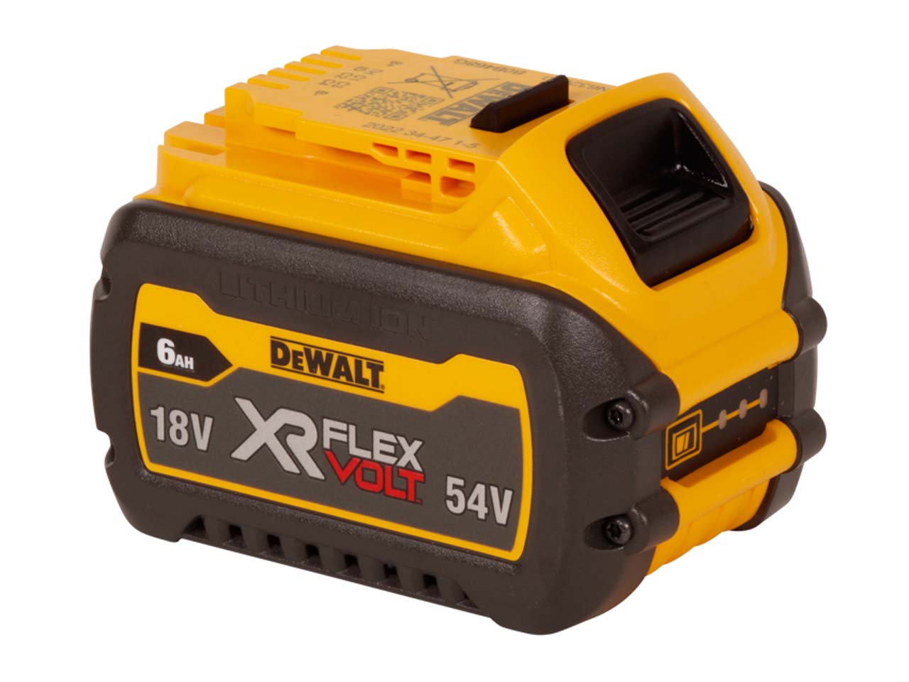 Dewalt 54v 6 amp battery hot sale