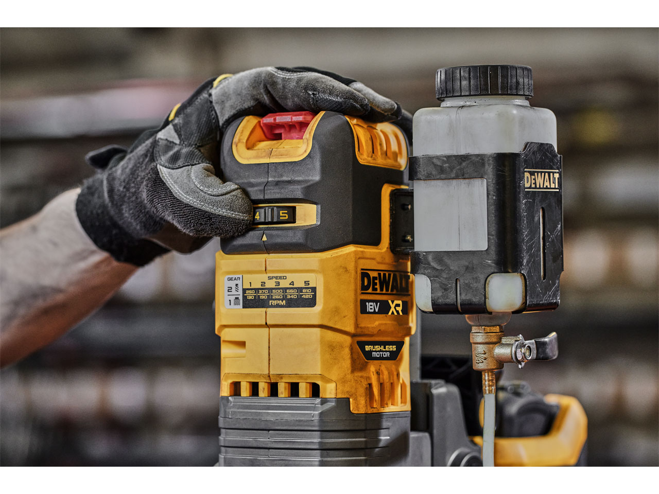 Dewalt magnetic deals drill press