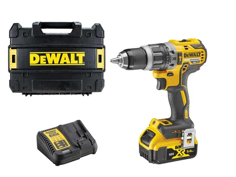 DeWalt DCD796P1-GB 18V 5Ah Li-Ion XR BL Combi Drill Kit