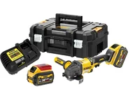 DeWalt DCG418T2-GB 54V 2x6.0Ah 125mm FlexVolt XR Angle Grinder Kit