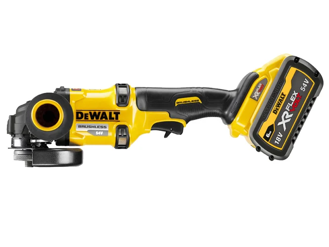 DeWalt DCG418T2-GB 54V 2x6.0Ah 125mm FlexVolt XR Angle Grinder Kit