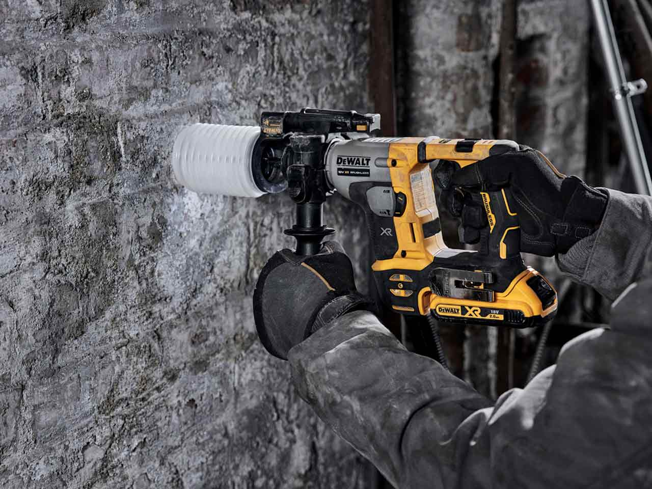 Dewalt 18v discount brushless sds drill