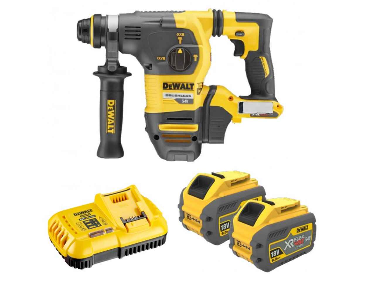 Dewalt sds deals hammer drill 54v