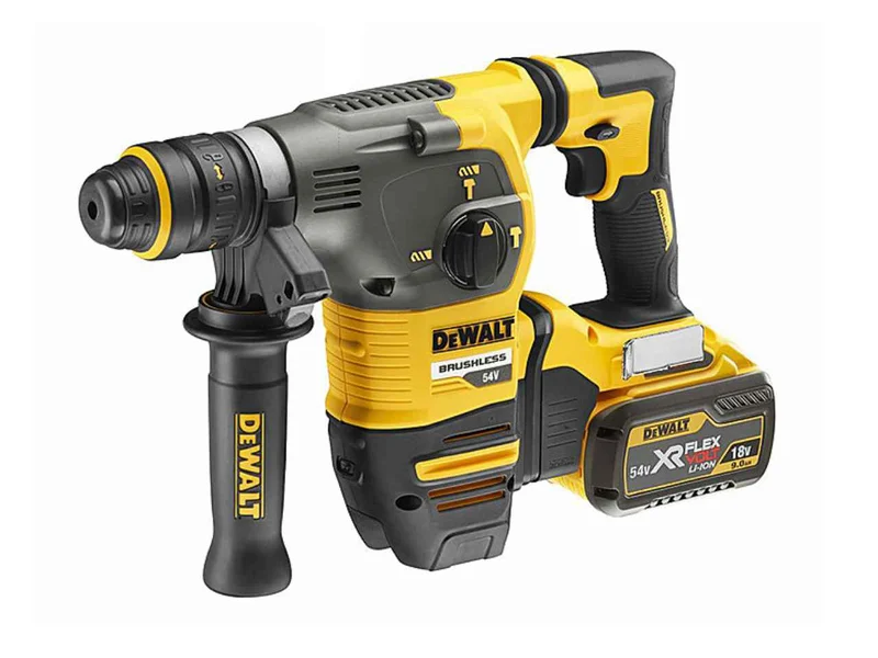 DEWALT DCH334X2 54V 2 x 9Ah 13-30mm BL SDS Plus XR Hammer Drill  Kit