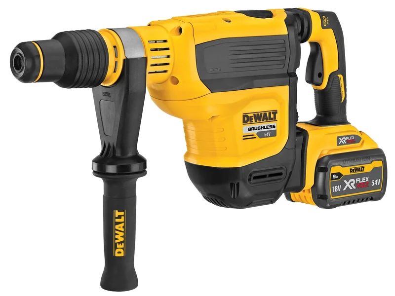 DeWalt DCH614X2-GB 54V 2x9.0Ah XR FlexVolt SDS-Max Rotary Hammer Drill