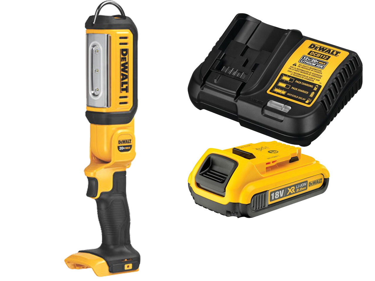 DEWALT DeWalt DCL050D1 1x2Ah 18v XR Handheld Area LED Torch Light