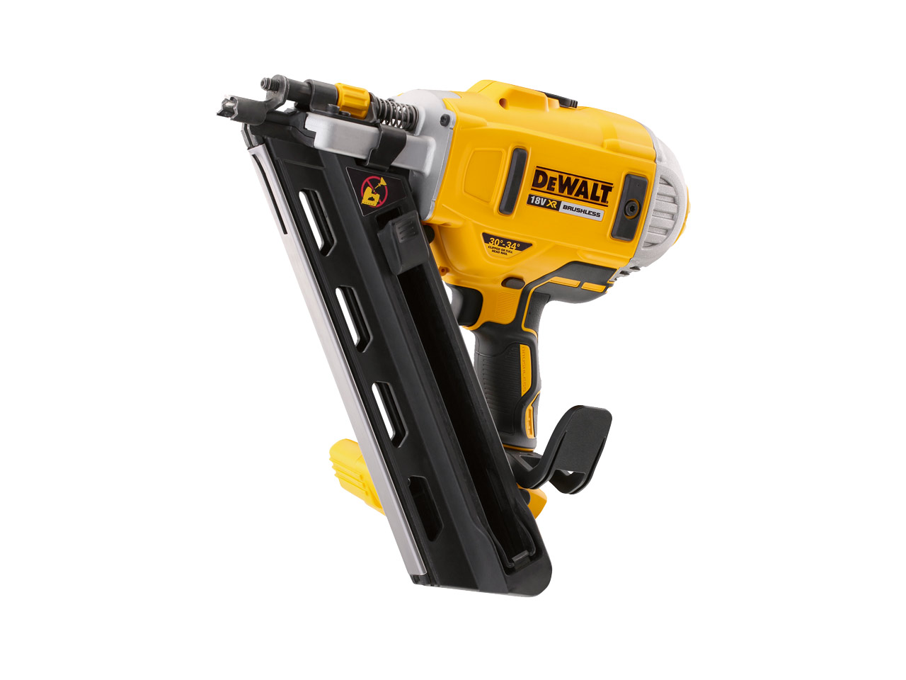 Dewalt battery deals operated nail gun