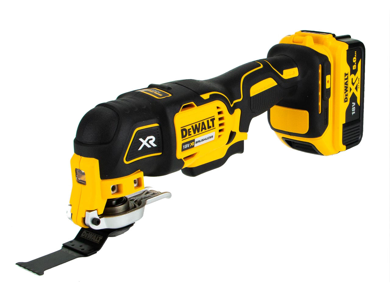 DeWalt DCS355P1 GB 18V XR 5Ah BL Oscillating Multi Tool T STAK Kit