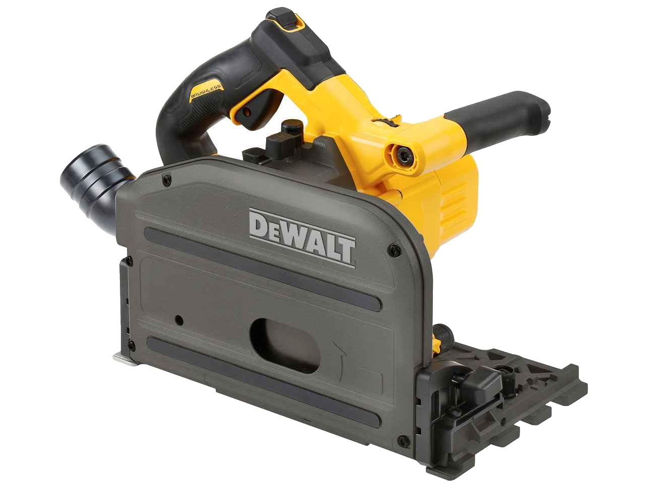 DeWalt DCS520T2R GB 54V 2x6.0Ah XR FLEXVOLT Li ion Plunge Saw Rail Kit