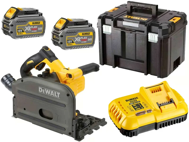 DeWalt DCS520T2 54V XR FLEXVOLT 2x6.0Ah Li-ion Plunge Saw T-STAK