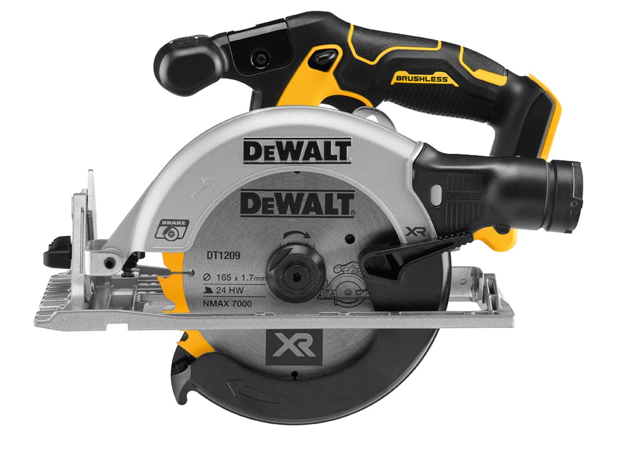 DeWalt DCS565N XJ 18v 165mm XR Brushless Circular Saw Bare Unit