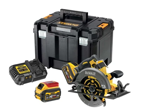 DeWalt DCS578T2-GB 54V 2 x 6Ah 190mm Circular Saw with T-Stak II